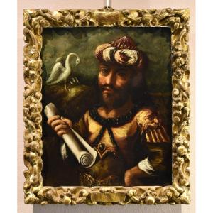Portrait de l'alchimiste Geber, Maniériste flamand du XVIIe siècle