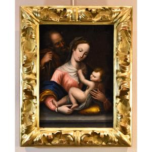 La Sainte Famille, École toscane XVIIe-XVIIIe siècle