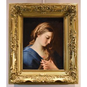 Vierge de l'Annonciation, Pompeo Batoni (Lucques 1708 - Rome 1787) atelier
