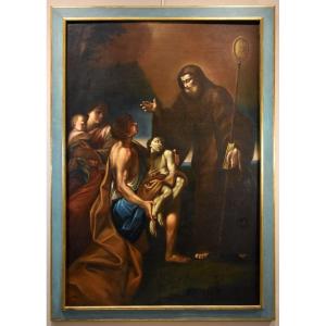 Le miracle de Saint François, Felice Cignani (Bologne 1658 - Forlì 1724)