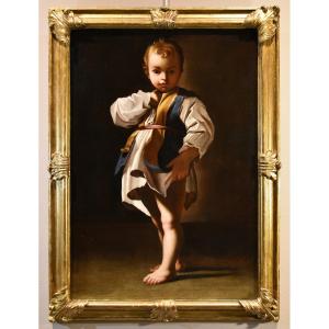 Portrait Of A Child (alessandro Farnese?), Bartolomeo Schedoni (modena 1578 - Parma 1615)