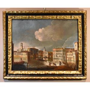 Francesco Tironi (Venise, vers 1745 - 1797), Vue de Venise avec l'entrée de Cannaregio