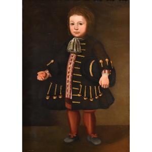 Portrait Of A Young Boy, Lombard School 17th Century