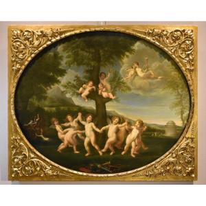 The Dance Of The Cupids, Francesco Albani (bologne 1578 - 1660) Copy From