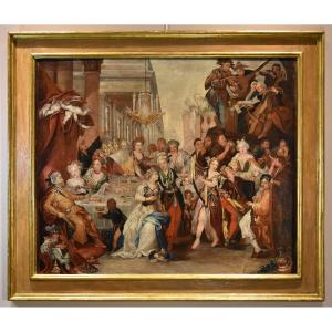 Le festin de Balthazar, Frans Francken II (Anvers, 1581-1642) atelier/cercle