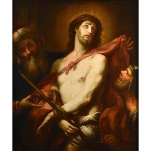 Ecce Homo, Valerio Castello (Gênes, 1624 - Gênes, 1659) Atelier