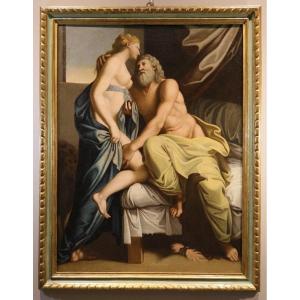 Jupiter et Junon, Annibale Carracci (Bologne, 1560 - Rome, 1609) Cercle de