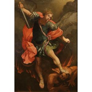 Saint Michael The Archangel Workshop Of Guido Reni (1575–1642)