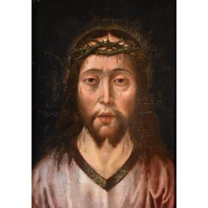 Ecce Homo, Cercle De Quentin Metsys (Louvain, 1466 - Anvers, 1530)