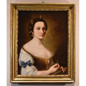 Anton Raphael Mengs (aussig, 1728 – Rome, 1779), Portrait Of A Young Girl With A Book