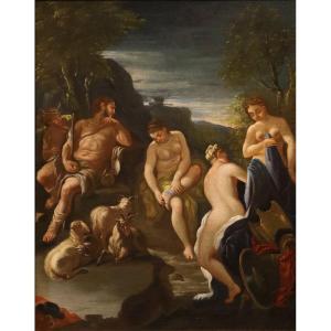 Le Jugement de Pâris, Nicola Malinconico (Naples, 1663 – 1726)