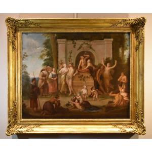 The Triumph Of Bacchus, Jean Jacques Spoede (antwerp 1680 – Paris 1757)