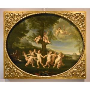 The Dance Of The Cupids, Francesco Albani (bologna 1578–1660) Copy After