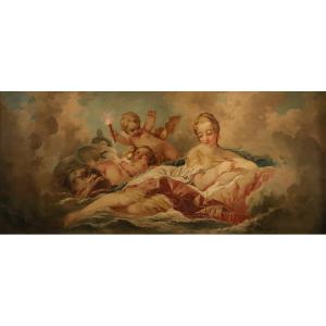 La naissance de Vénus, François Boucher (Paris, 1703 - 1770) cercle de