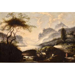 Winter Landscape, Hans De Jode (the Hague, 1630 – Vienna, 1663)