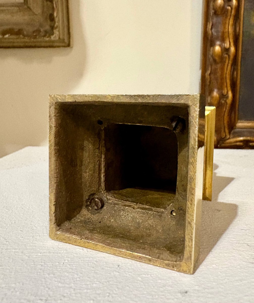 Buste de Napoléon I en Bronze Doré époque Empire Souvenir Historique-photo-4