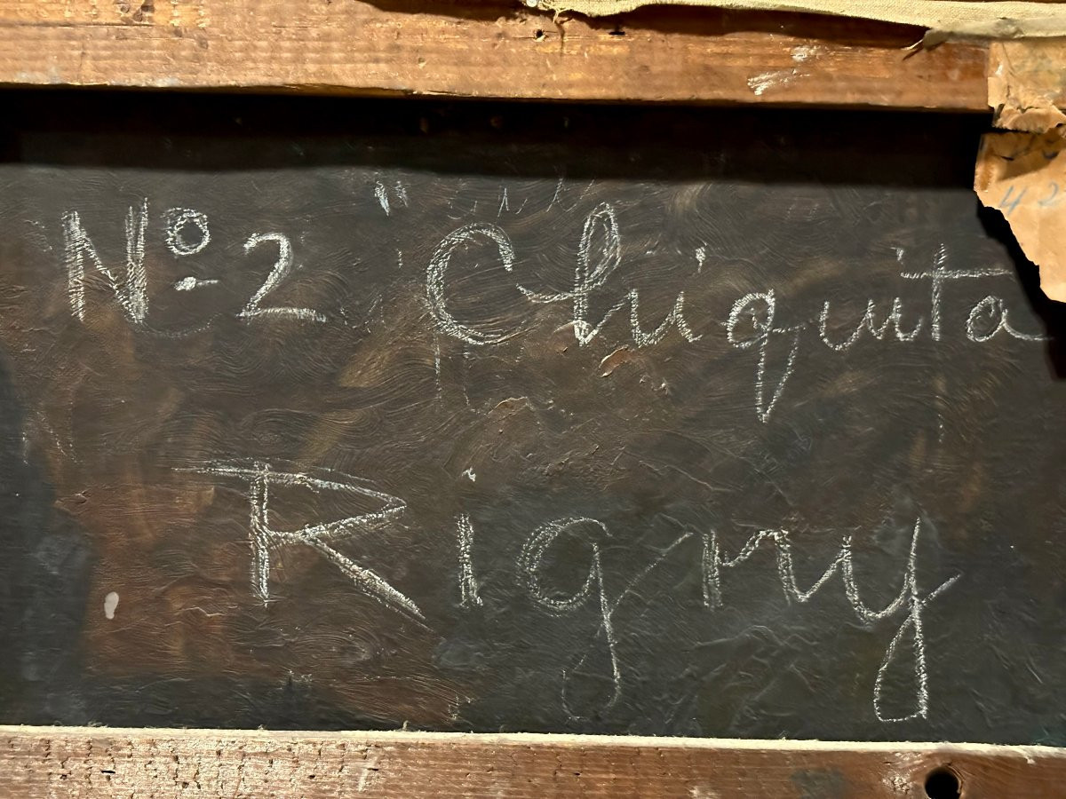 Alfred RIGNY (1888-1955) "Chiquita" Portrait de Femme Moderniste 20éme-photo-6