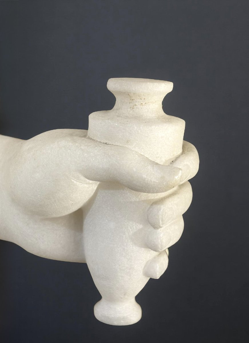 Imposante Sculpture Néoclassique en Marbre Vénus Genitrix Italie 19éme-photo-2