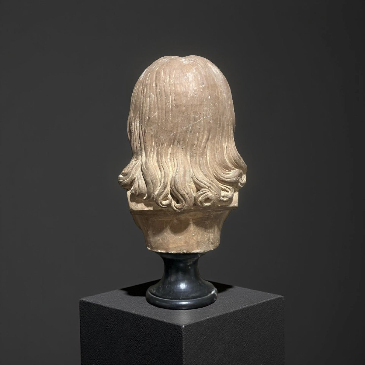 Buste Empire Terre Cuite Portrait d'Enfant Virginie-Constance Lemercier-photo-3