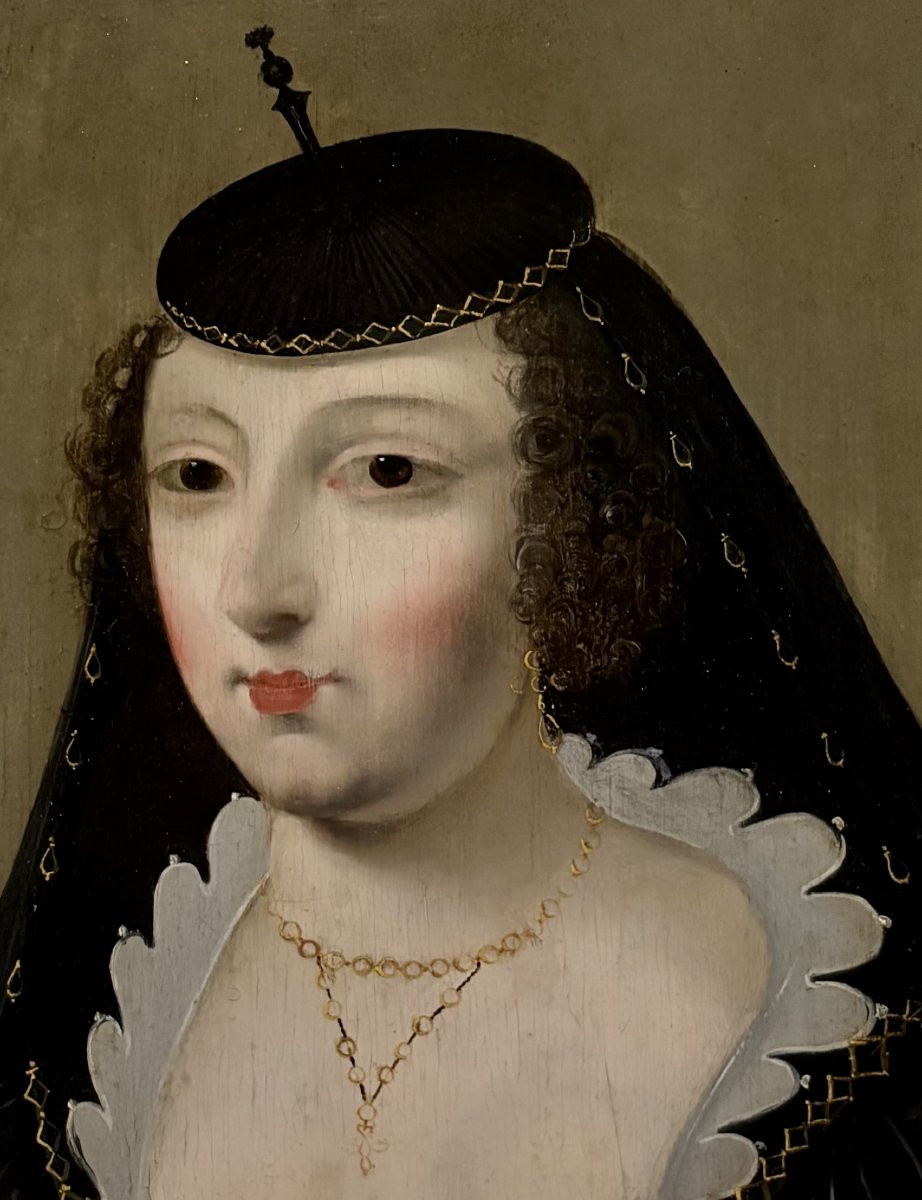 Jean Ducayer (1595-1685) Portrait de Anne-Geneviève de Bourbon-photo-3