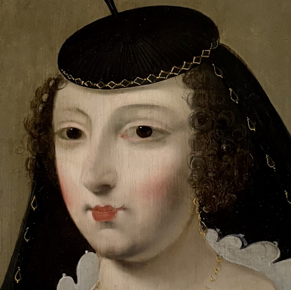 Jean Ducayer (1595-1685) Portrait de Anne-Geneviève de Bourbon-photo-4