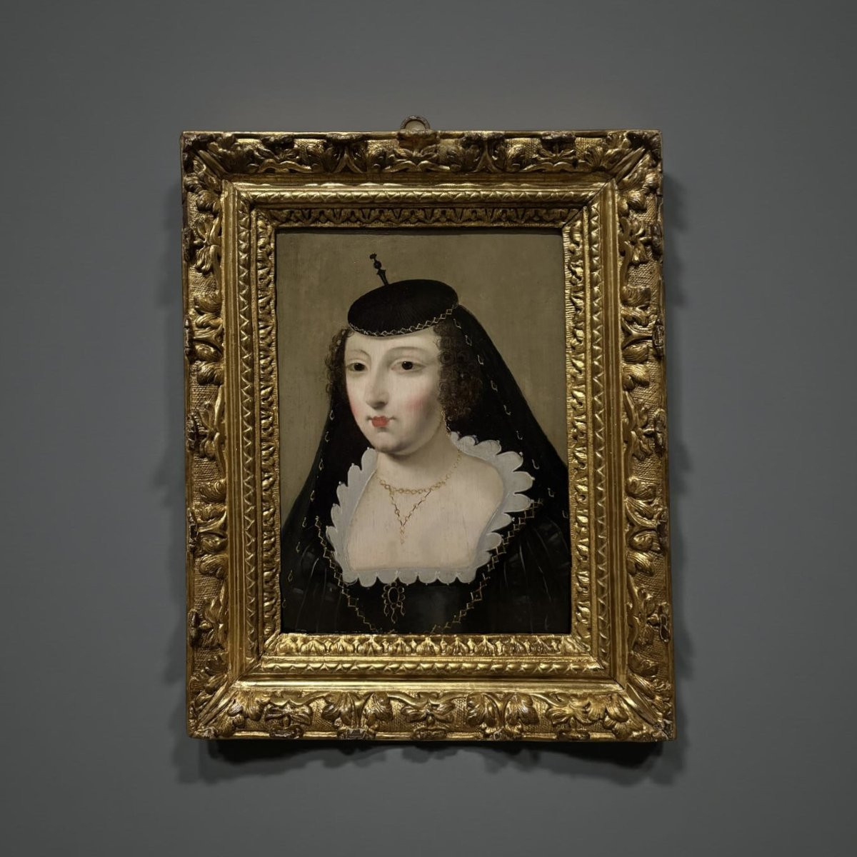 Jean Ducayer (1595-1685) Portrait de Anne-Geneviève de Bourbon-photo-1