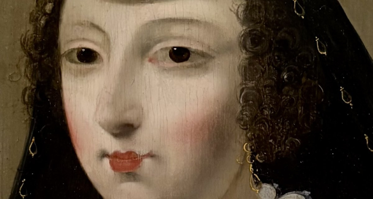 Jean Ducayer (1595-1685) Portrait de Anne-Geneviève de Bourbon-photo-2