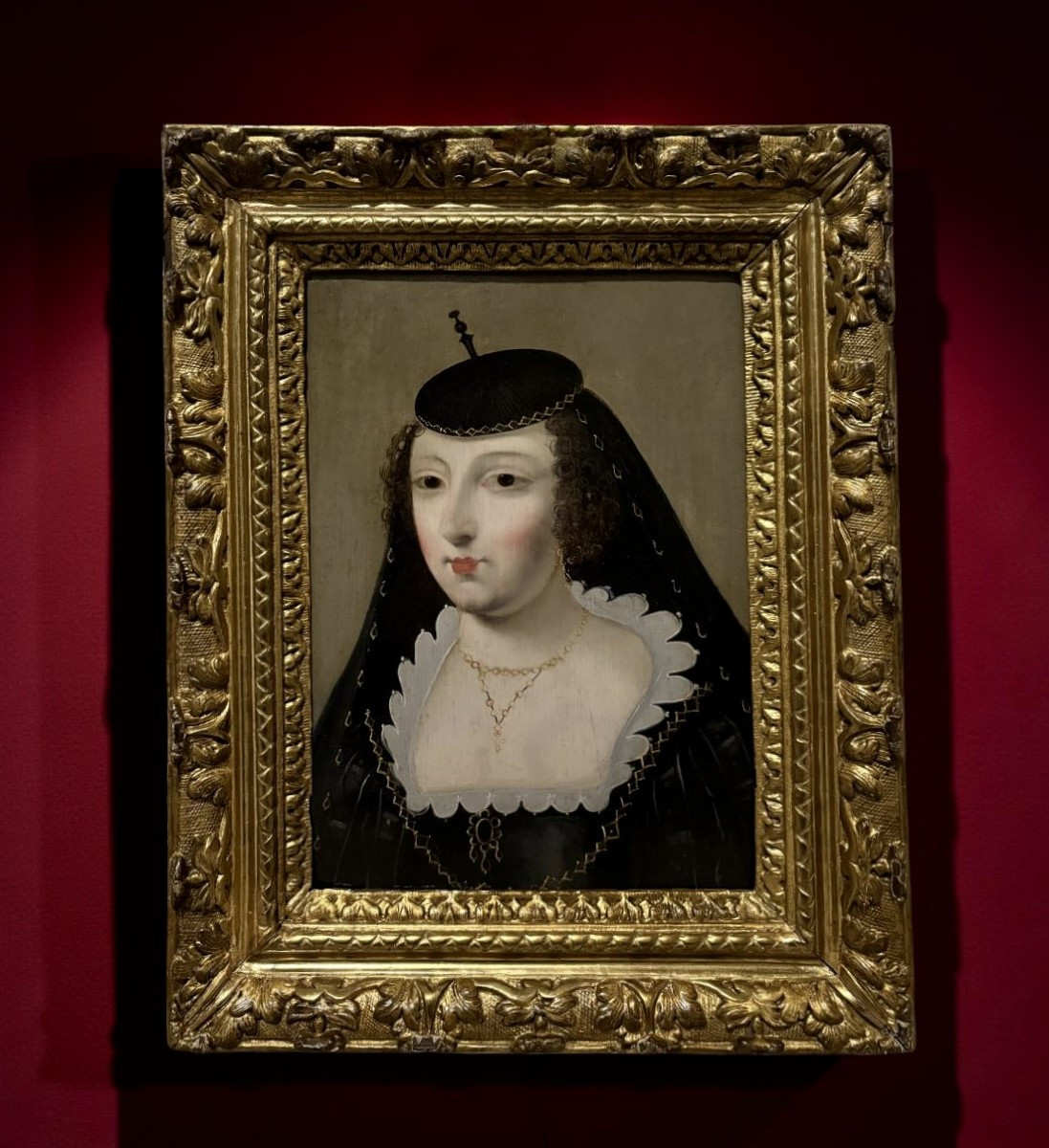Jean Ducayer (1595-1685) Portrait de Anne-Geneviève de Bourbon