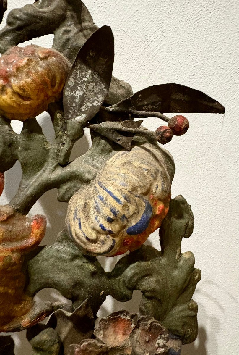 17th Louis XIV Pair Of Italian Bronze Altar Vases-photo-7