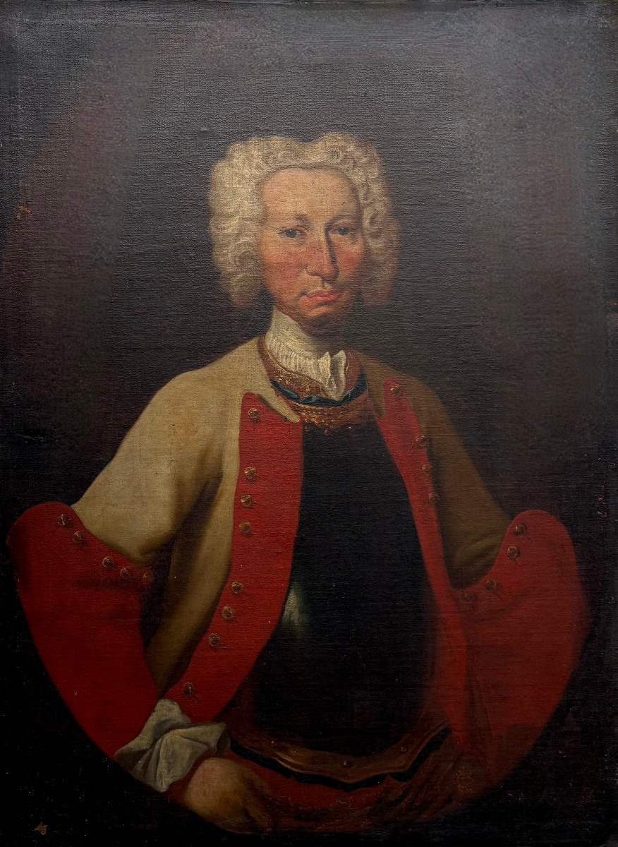 Portrait de Gentilhomme en Armure, 18éme siècle