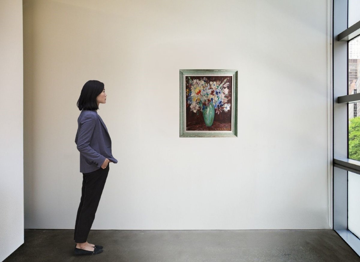 Lucien Roudier Known As Eller (1894-1940) Expressionist Still Life -photo-7