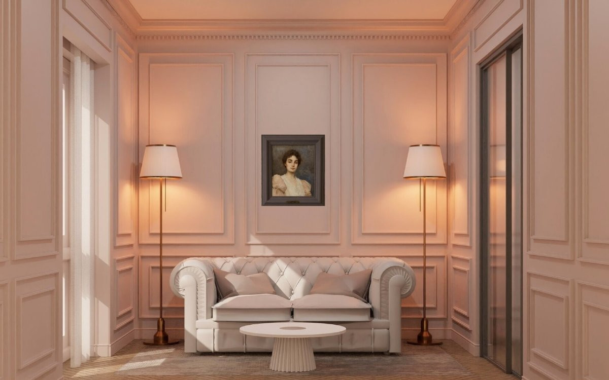 Octave Gallian (1855 - 1918) "portrait Of An Elegant Woman" Dated 1895-photo-4