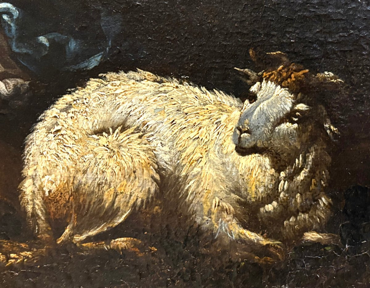 Philipp Peter Roos - Rosa Da Tivoli (1657-1706) Herds In Front Of The Old Waterfall In Tivoli-photo-5