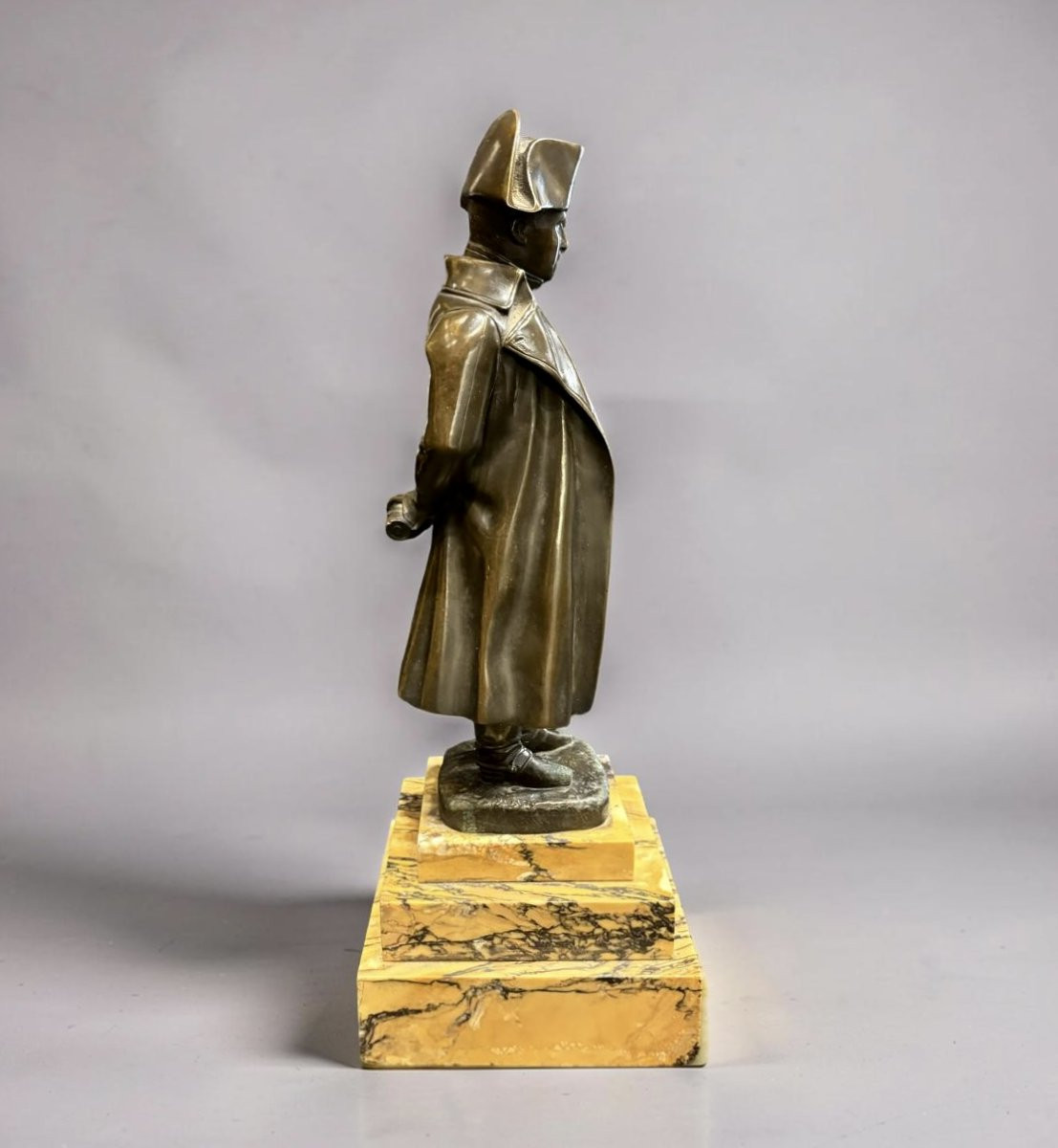 19th Bronze Sculptue Emperor Napoleon Bonaparte After Pradier-photo-3