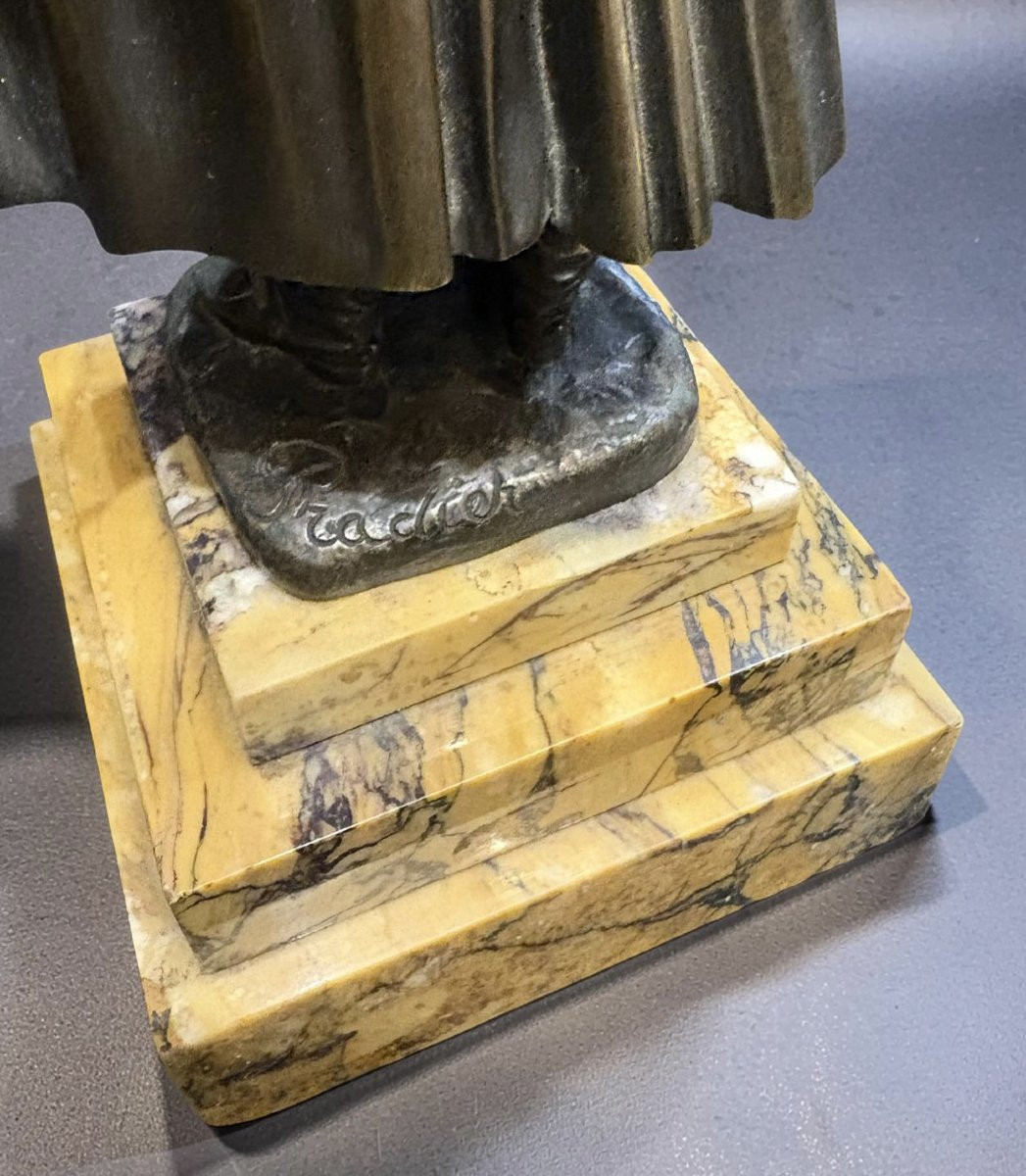 19th Bronze Sculptue Emperor Napoleon Bonaparte After Pradier-photo-1