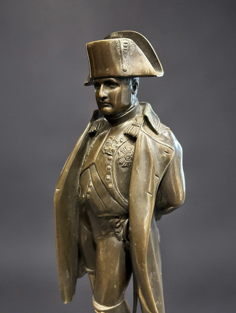 19th Bronze Sculptue Emperor Napoleon Bonaparte After Pradier-photo-2