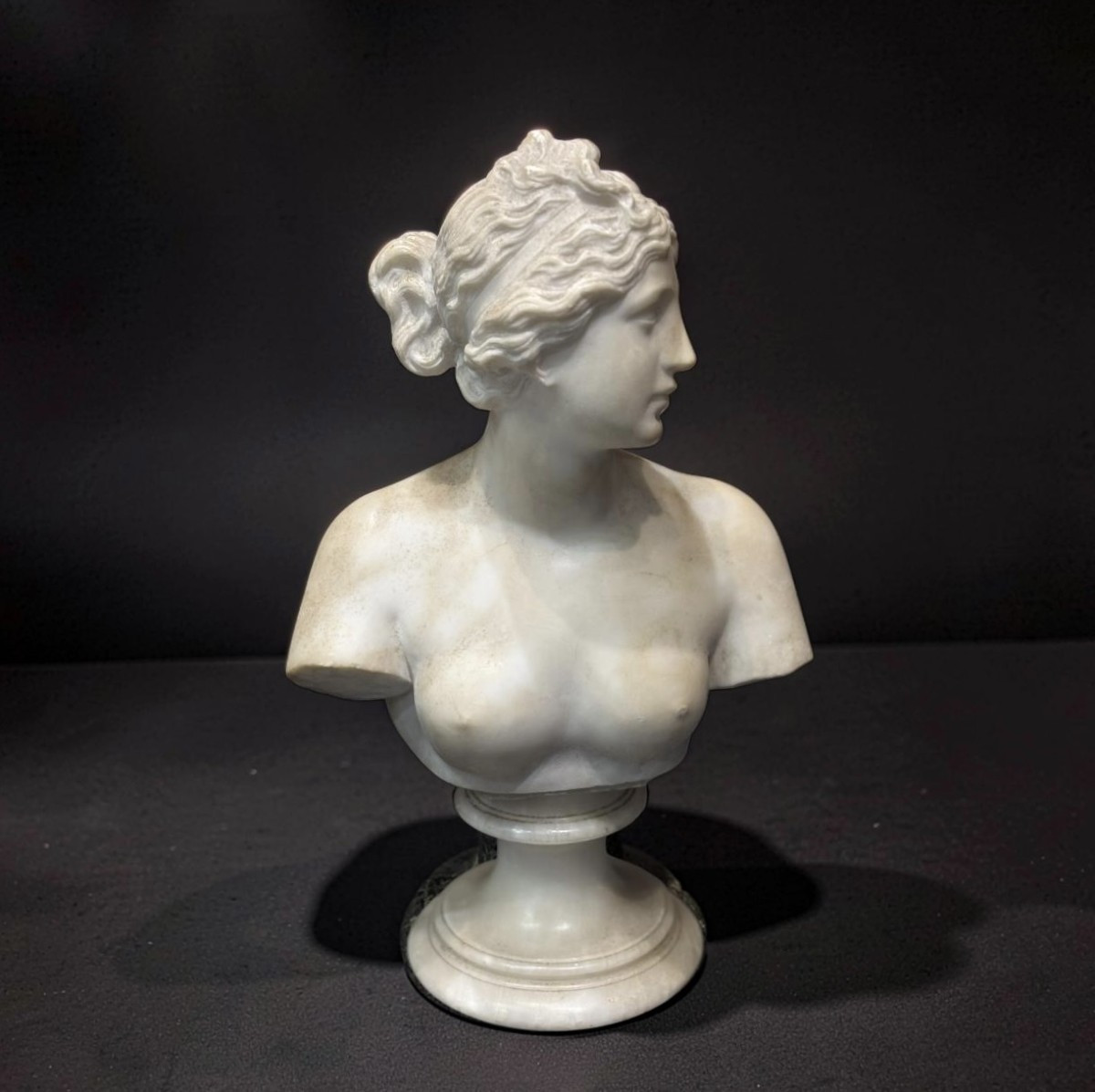 19th Marble Bust Of The Medici Venus Grand Tour 