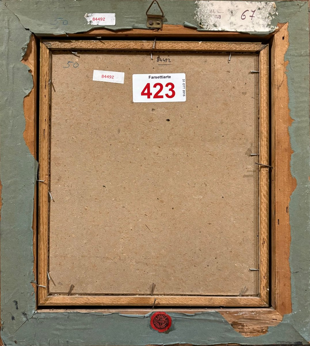 Alceste Campriani (1848-1933) Ecole de Resina "Paysage forestier"-photo-4