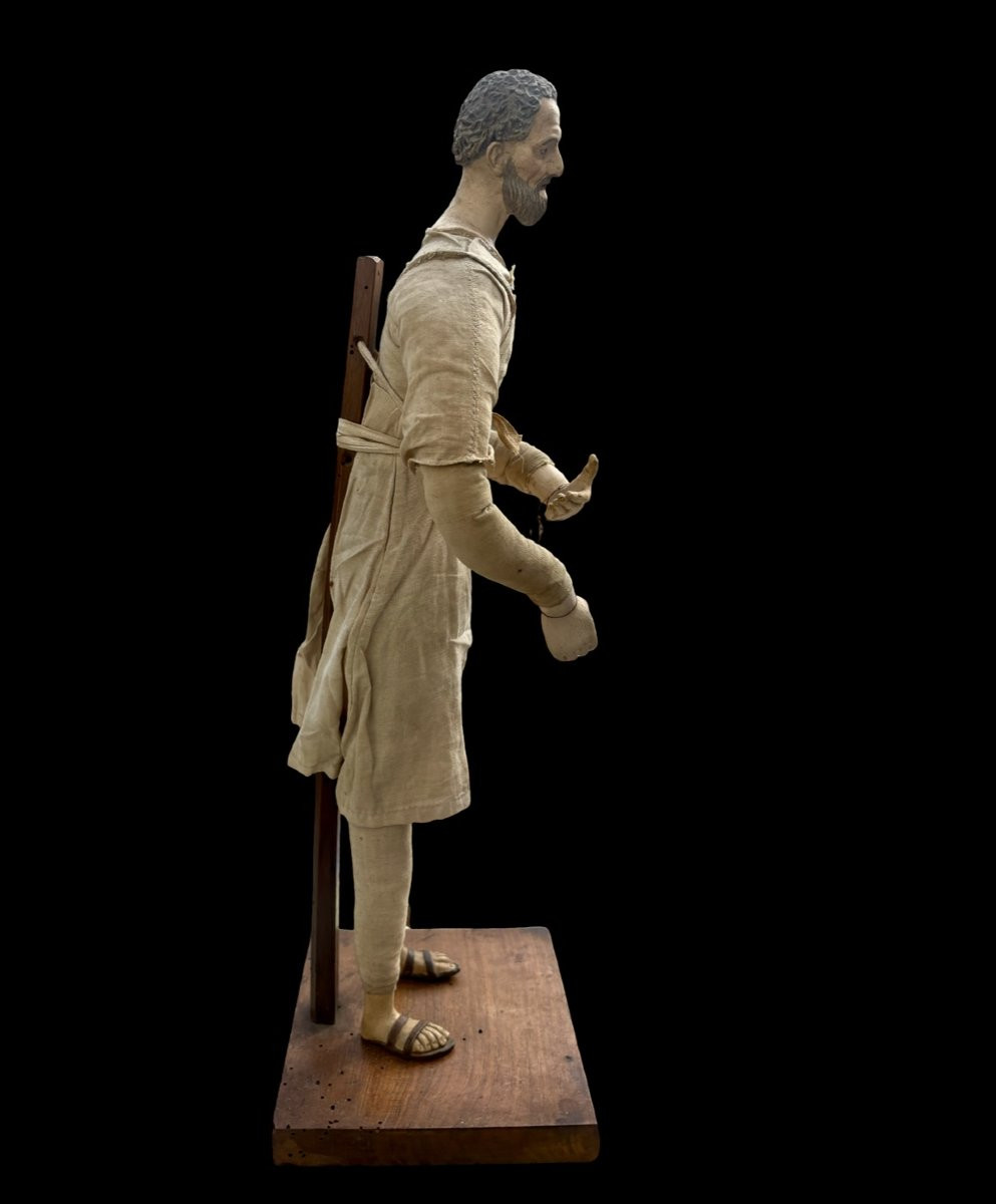 18th Large Neapolitan Terracotta Mannequin-photo-4