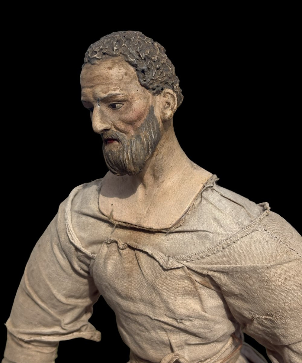 18th Large Neapolitan Terracotta Mannequin-photo-1