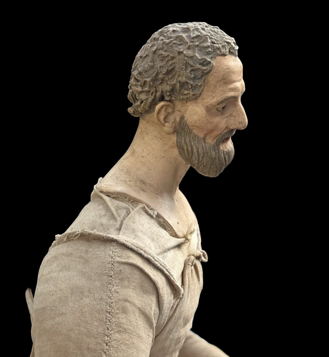 18th Large Neapolitan Terracotta Mannequin-photo-2