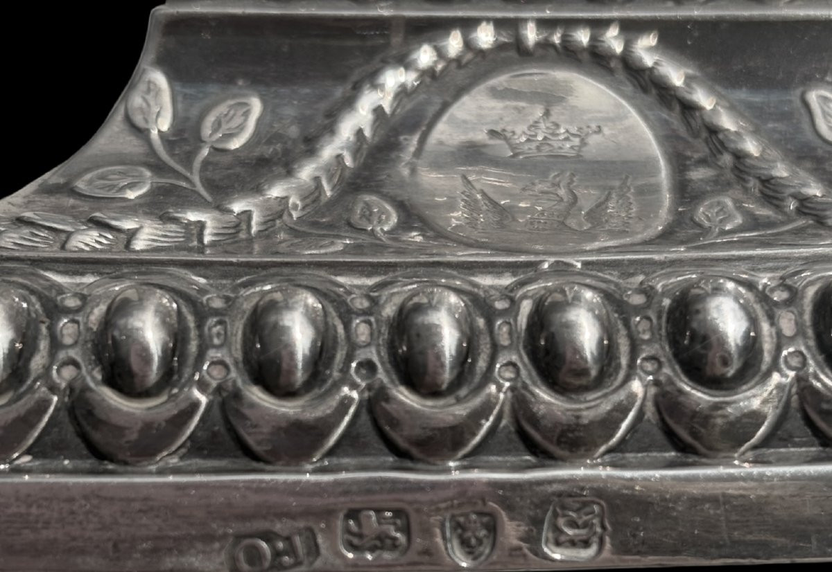 Paire de Chandeliers  Géorgien Argent Sterling  Orlando Jackson Londres 1772-photo-3