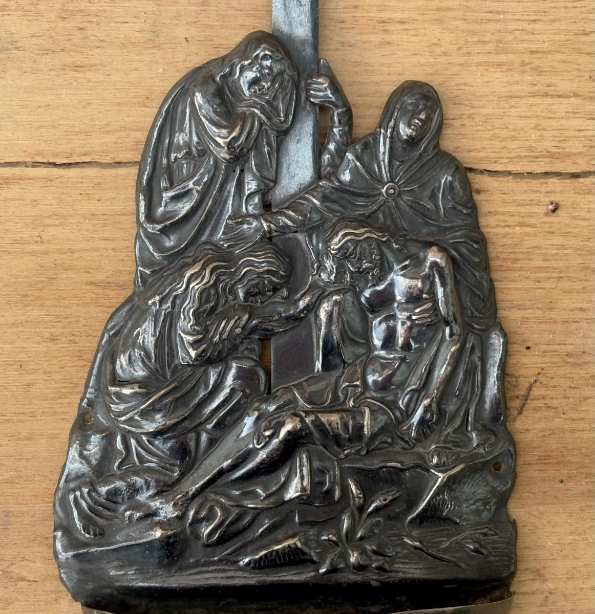 Paire de Bénitiers  en Argent Massif Lombardie 18éme siècle-photo-4