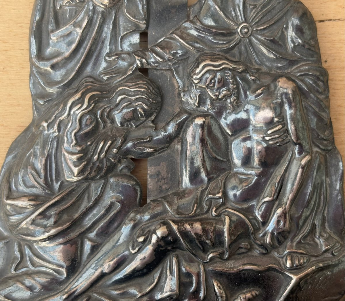 Paire de Bénitiers  en Argent Massif Lombardie 18éme siècle-photo-1