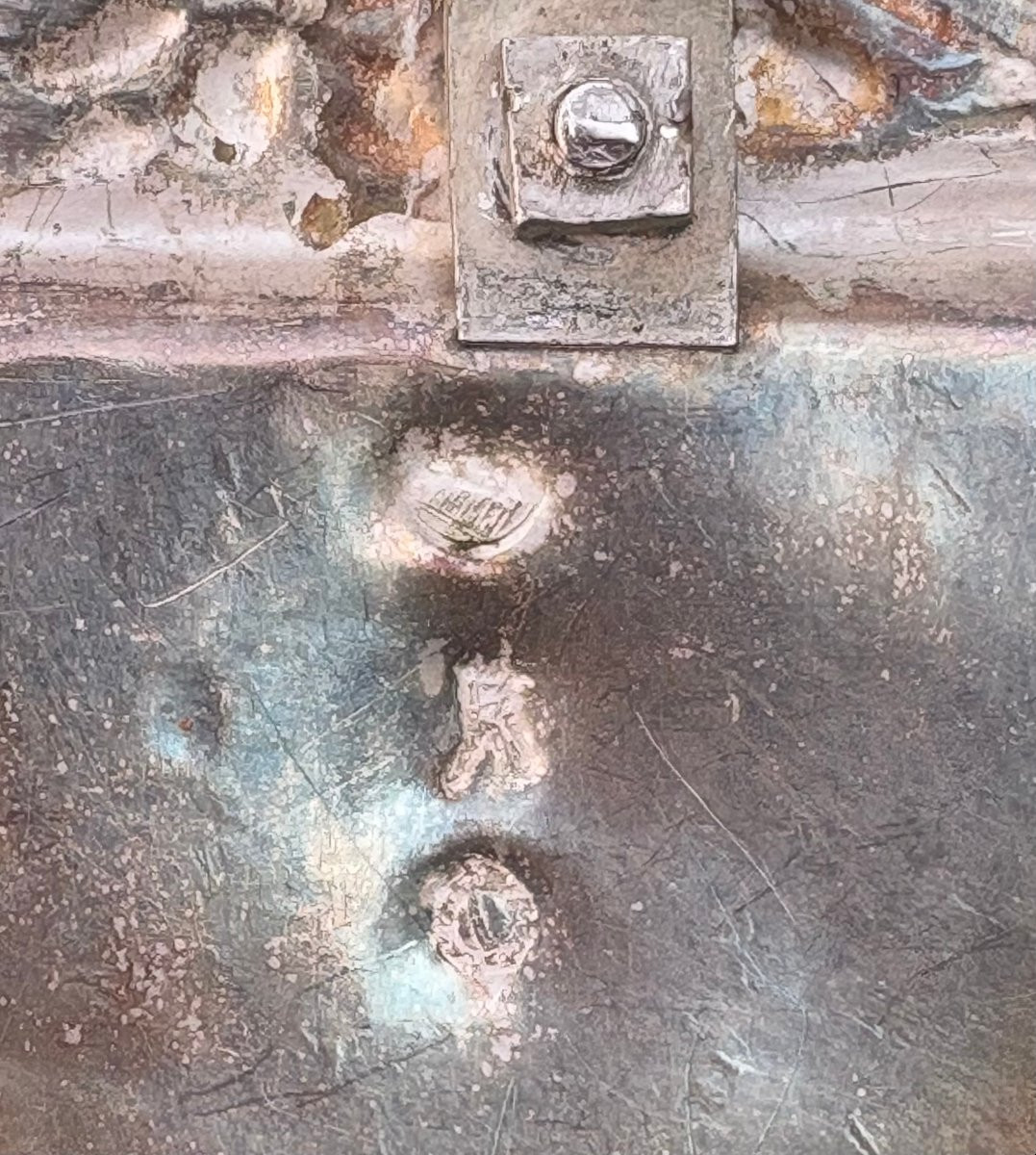 Paire de Bénitiers  en Argent Massif Lombardie 18éme siècle-photo-5