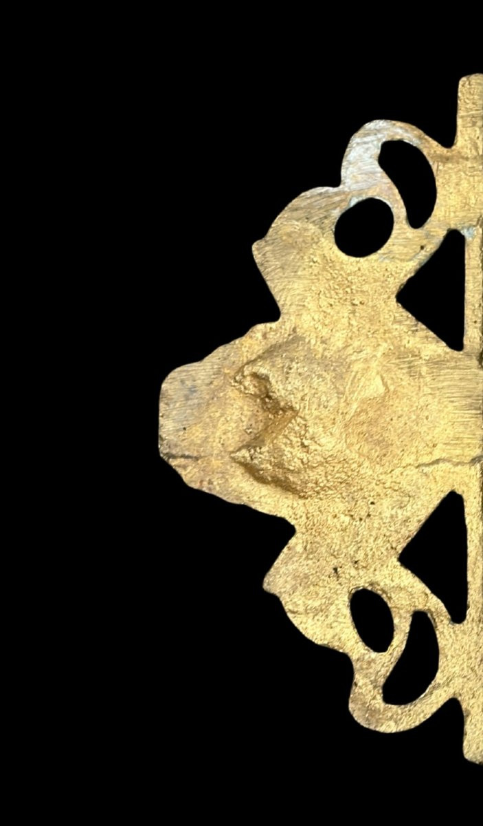 Grand Tour Frame, Semi-precious Stones And Gilded Bronze, Rome, 19th Century-photo-2