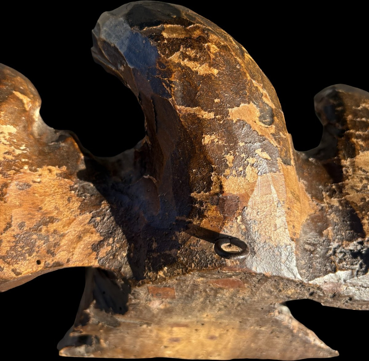 Aigle en Bois Doré Italie 18éme siècle-photo-1