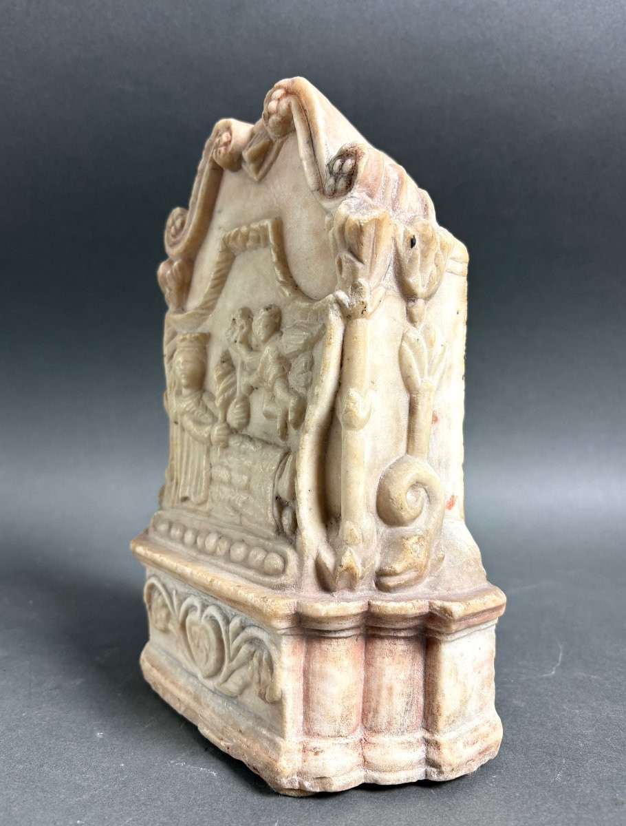 Candoglia Marble Renaissance Plaque, Lombardy, Early 16th Century-photo-2