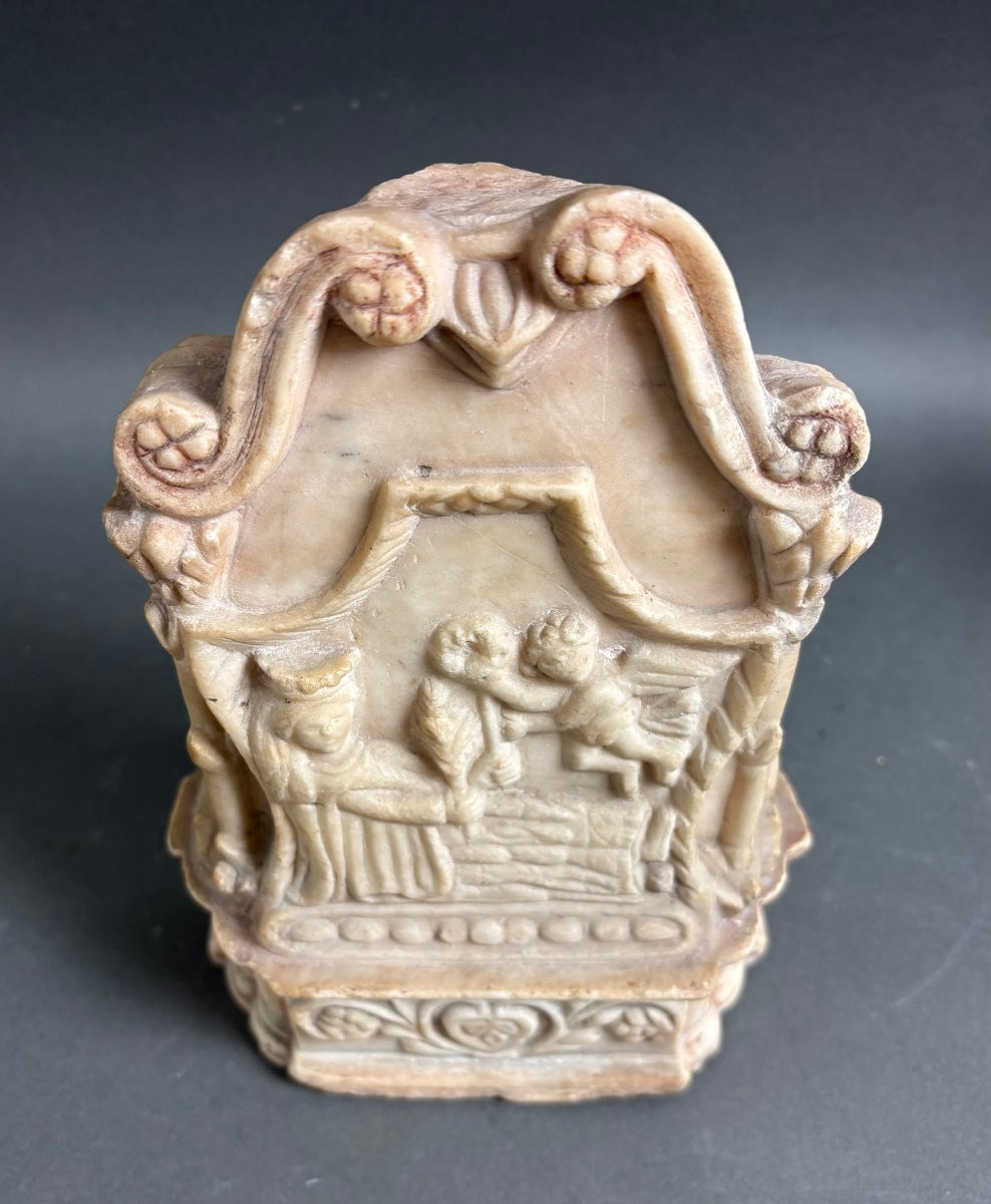 Candoglia Marble Renaissance Plaque, Lombardy, Early 16th Century-photo-1
