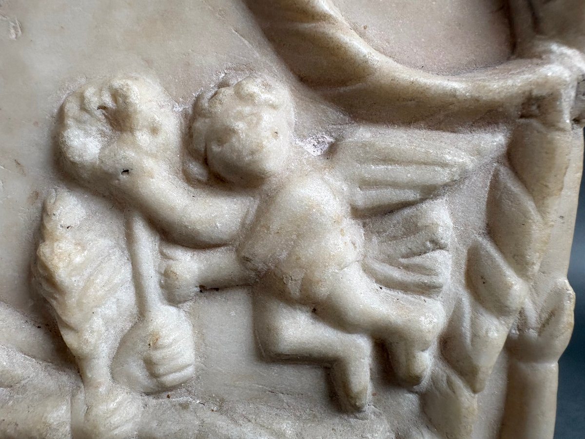 Candoglia Marble Renaissance Plaque, Lombardy, Early 16th Century-photo-6
